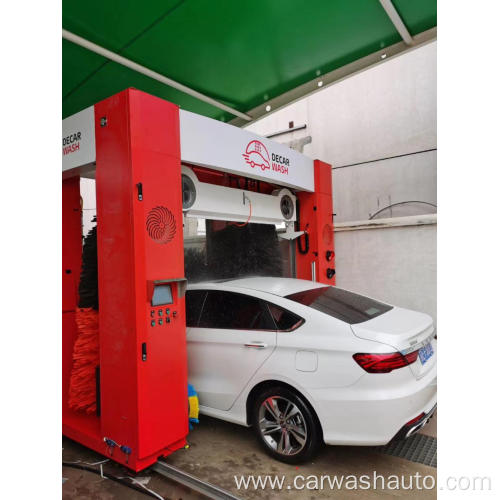 Touchless Car Wash Machine With Five Brushes